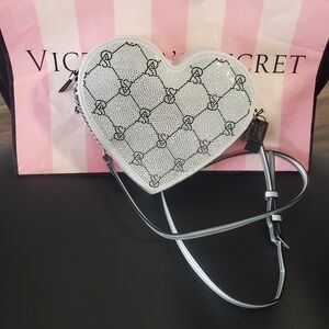 Victoria's Secret Heart Crossbody Bag NWT